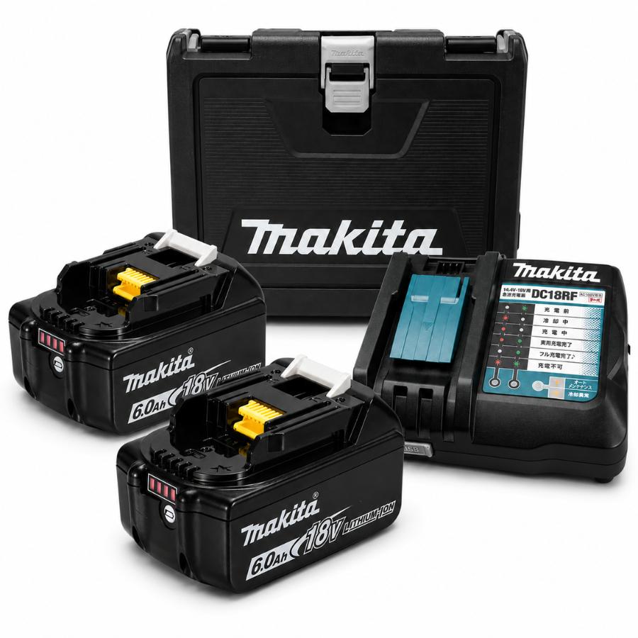 マキタ（makita） 純正 国内正規品 BL1860B 2個 + DC18RF + TD173 