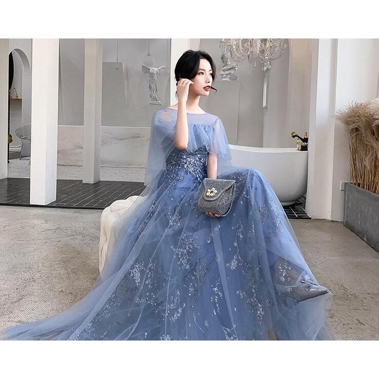 カラードレス 二次会 花嫁ドレス 演奏会用ドレス ロングドレス ウェディングドレス 結婚式 人気 ラベンダー ワンピース 二次会ドレス パーティードレス 21ydlf246 Bigchancenet 通販 Yahoo ショッピング