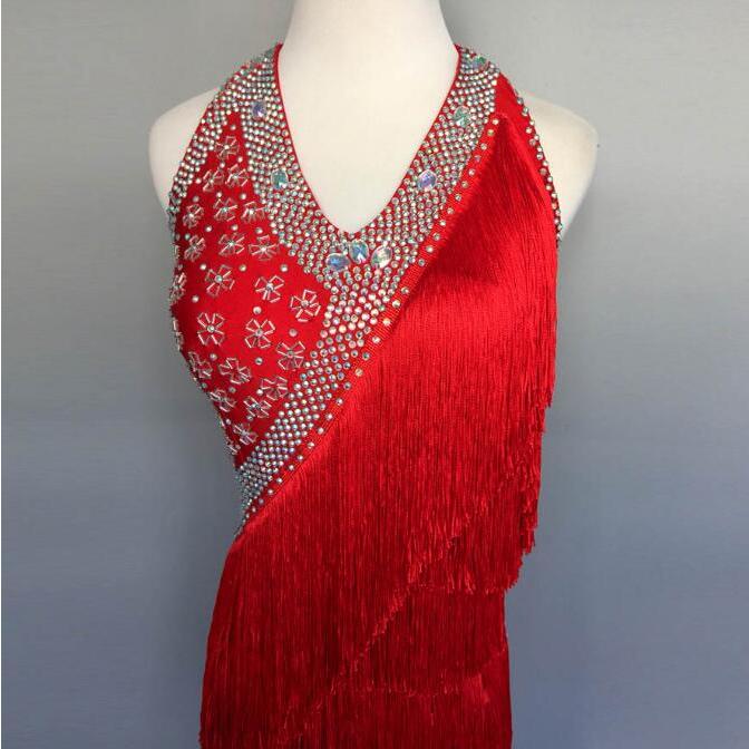 社交ダンス衣装 ラテンダンス衣装 ダンスドレス ラテンドレス チャチャ タンゴ ラテンダンス 衣装 パーティー イベント ラテンドレス ダンス衣装 衣装 ダンスドレス ラテンドレス 豪華 社交ダンス 開場ドレス ワンピース