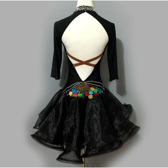 社交ダンス衣装 ラテンダンス衣装 ダンスドレス ラテンドレス ダンス チャチャ タンゴ 衣装 ダンスウエア 競技 高級ドレス ワンピース 衣装 ワンピース ダンスドレス 豪華 社交ダンス 開場ドレス