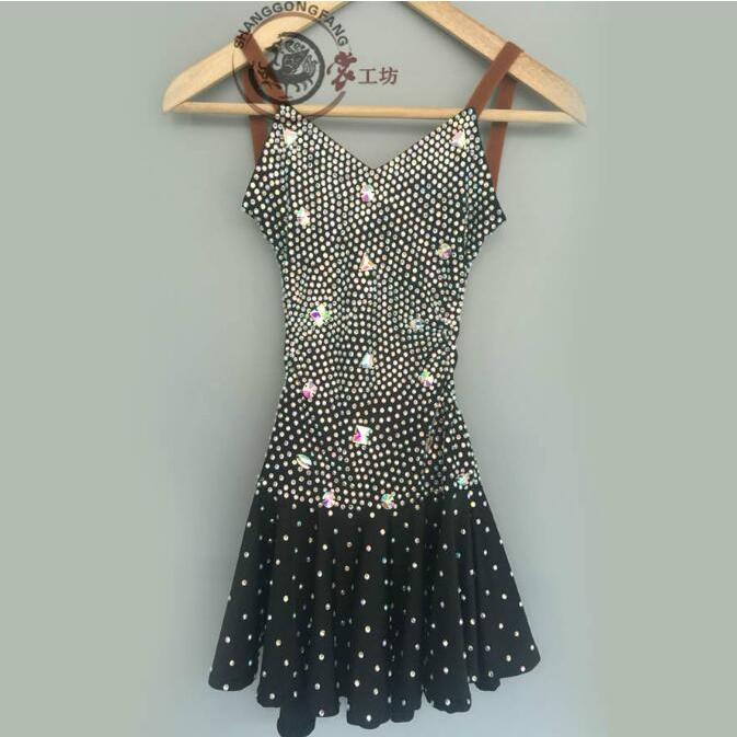 社交ダンス衣装 ラテンダンス衣装 ダンスドレス ラテンドレス ダンス チャチャ タンゴ 衣装 ダンスウエア 競技 高級ドレス ワンピース