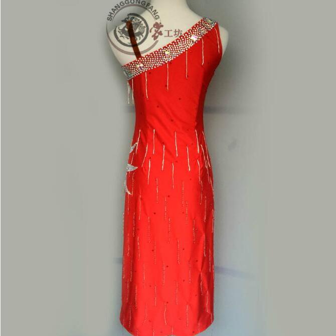 社交ダンス衣装 ラテンダンス衣装 ダンスドレス ラテンドレス ダンス チャチャ タンゴ 衣装 ダンスウエア 競技 高級ドレス ワンピース 衣装 ワンピース ダンスドレス 豪華 社交ダンス 開場ドレス