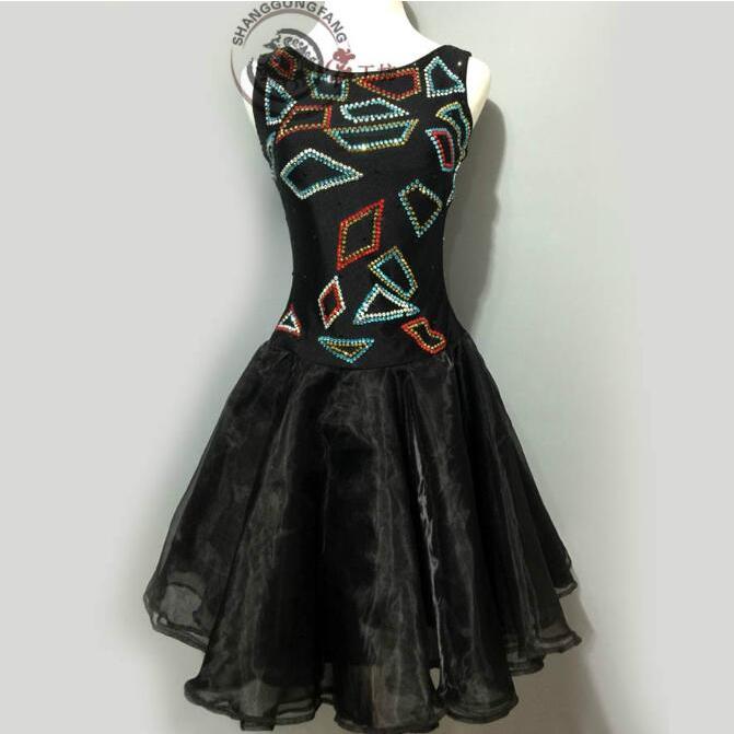 社交ダンス衣装 ラテンダンス衣装 ダンスドレス ラテンドレス ダンス チャチャ タンゴ 衣装 ダンスウエア 競技 高級ドレス ワンピース