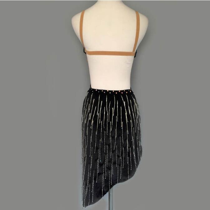 社交ダンスドレス 社交ダンス 衣装 モダンドレス 大きい裾 社交ダンス競技用のドレス ダンスウエア 練習服 競技着 演出用 衣装 社交ダンス 社交ダンスドレス 豪華 開場ドレス ワンピース