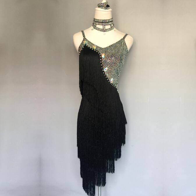 社交ダンス衣装 ラテンダンス衣装 ダンスドレス ラテンドレス ダンス チャチャ タンゴ 衣装 ダンスウエア 競技 高級ドレス ワンピース