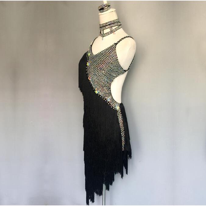 社交ダンス衣装 ラテンダンス衣装 ダンスドレス ラテンドレス ダンス チャチャ タンゴ 衣装 ダンスウエア 競技 高級ドレス ワンピース 衣装 ワンピース ダンスドレス 豪華 社交ダンス 開場ドレス