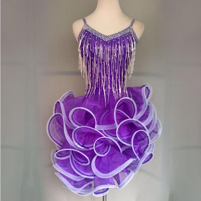 社交ダンス衣装 ラテンダンス衣装 ダンスドレス ラテンドレス チャチャ タンゴ ラテンダンス 衣装 パーティー イベント ラテンドレス ダンス衣装(10465円)