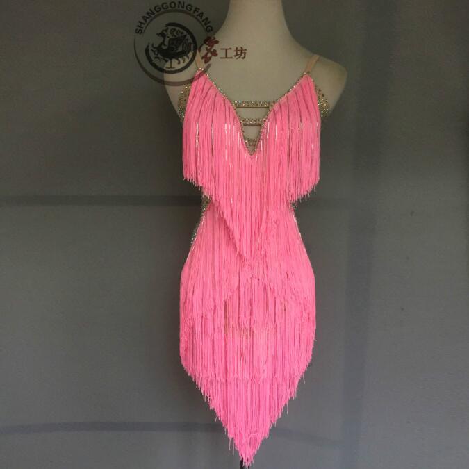 社交ダンス衣装 ラテンダンス衣装 ダンスドレス ラテンドレス ダンス チャチャ タンゴ 衣装 ダンスウエア 競技 高級ドレス ワンピース(10465円)