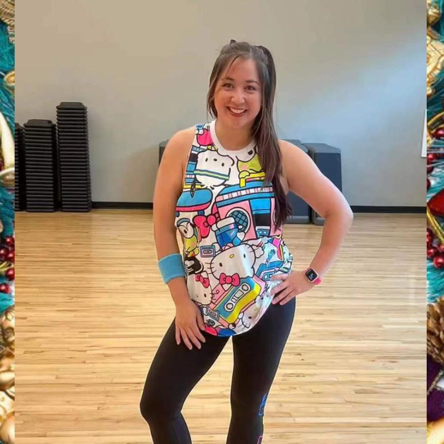 割引価格 Zumba X Hello Kitty 安い レディース ヨガウェア エアロビクス ランニングウェア フィットネスウェア Zumbaウェア タンクトップ スポーツ トップス
