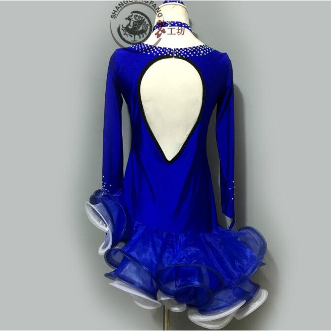 社交ダンスドレス 社交ダンス 衣装 モダンドレス 大きい裾 社交ダンス競技用のドレス ダンスウエア 練習服 競技着 演出用 衣装 社交ダンス 社交ダンスドレス 豪華 開場ドレス ワンピース