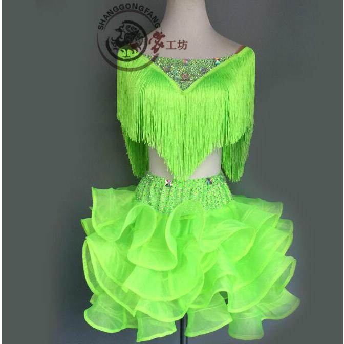 社交ダンス衣装 ラテンダンス衣装 ダンスドレス ラテンドレス ダンス チャチャ タンゴ 衣装 ダンスウエア 競技 高級ドレス ワンピース