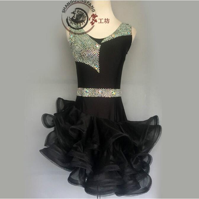 社交ダンス衣装 ラテンダンス衣装 ダンスドレス ラテンドレス ダンス チャチャ タンゴ 衣装 ダンスウエア 競技 高級ドレス ワンピース