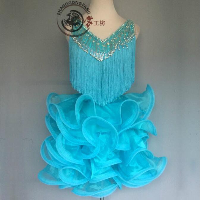 社交ダンス衣装 ラテンダンス衣装 ダンスドレス ラテンドレス ダンス チャチャ タンゴ 衣装 ダンスウエア 競技 高級ドレス ワンピース PET1328958812(12240円)