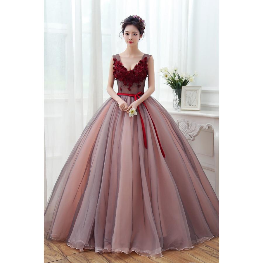 カラードレス ウェディングドレス ロングドレス 演奏会 コンサート 舞台衣装 大きいサイズ ブラウン Cshs535 Bigchancenet 通販 Yahoo ショッピング