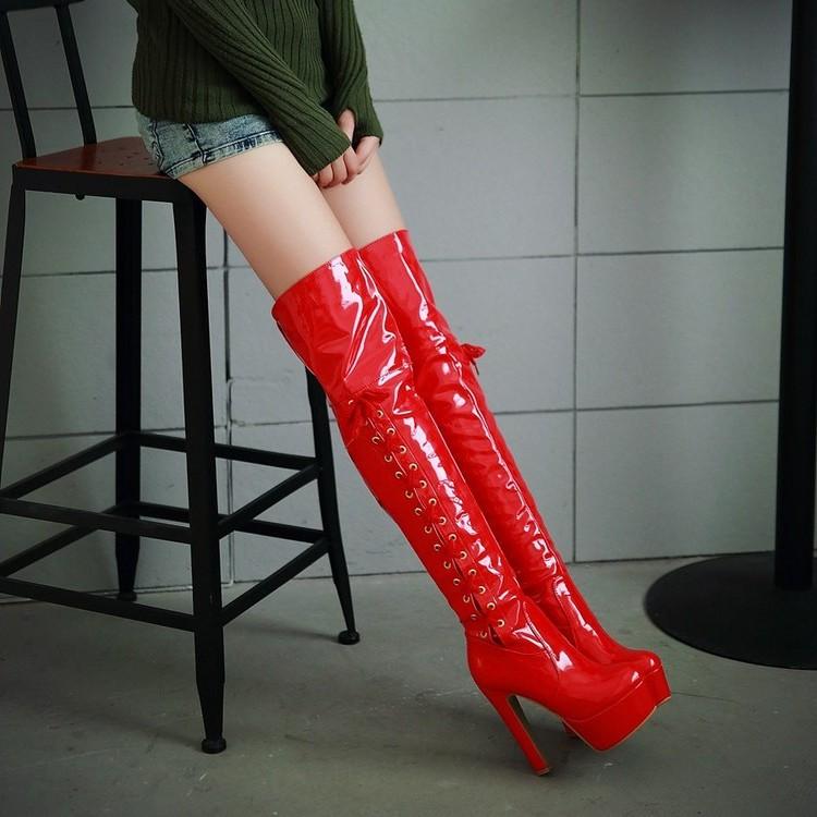 ニーハイブーツ 美脚 ロングブーツ ピンヒール ストレッチ ブーツレディース靴 ブーツ ニーハイ ロングニーハイブーツ ストレッチ レザーニーハイブーツ Ctx253 Bigchancenet 通販 Yahoo ショッピング