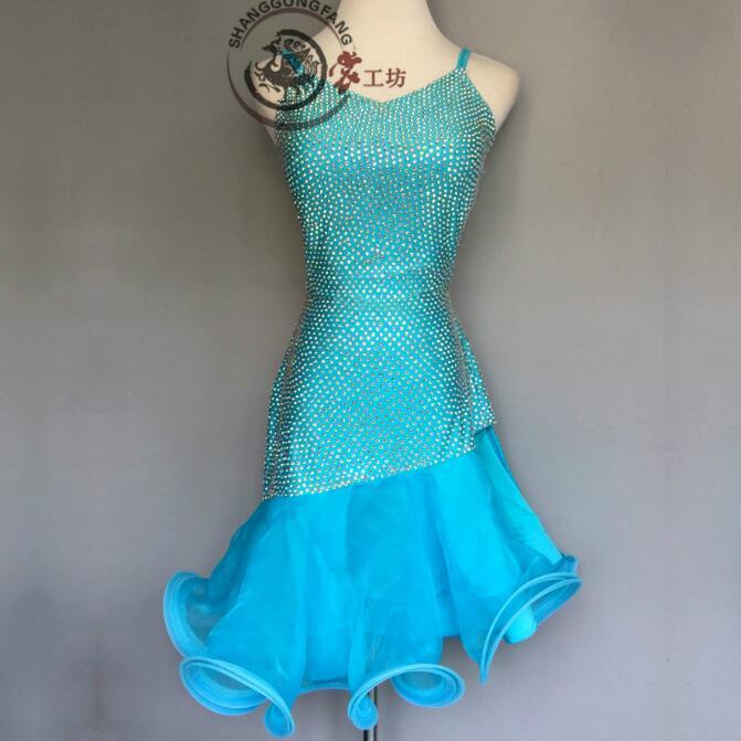 社交ダンス衣装 ラテンダンス衣装 ダンスドレス ラテンドレス ダンス チャチャ タンゴ 衣装 ダンスウエア 競技 高級ドレス ワンピース