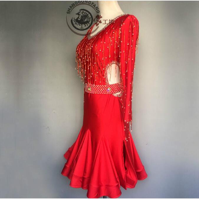 社交ダンスドレス 社交ダンス 衣装 モダンドレス 大きい裾 社交ダンス競技用のドレス ダンスウエア 練習服 競技着 演出用 衣装 社交ダンス 社交ダンスドレス 豪華 開場ドレス ワンピース