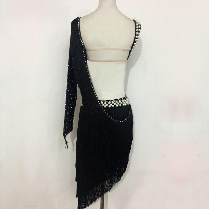 社交ダンスドレス 社交ダンス 衣装 モダンドレス 大きい裾 社交ダンス競技用のドレス ダンスウエア 練習服 競技着 演出用