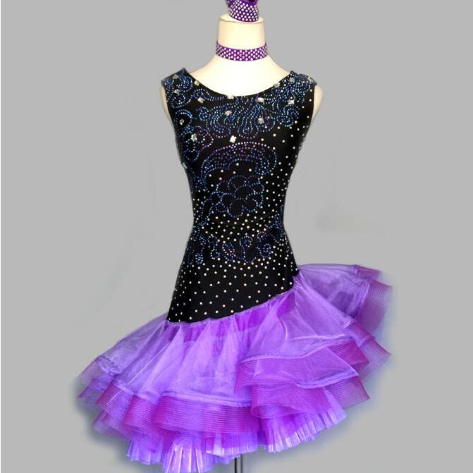 社交ダンス衣装 ラテンダンス衣装 ダンスドレス ラテンドレス ダンス チャチャ タンゴ 衣装 ダンスウエア 競技 高級ドレス ワンピース