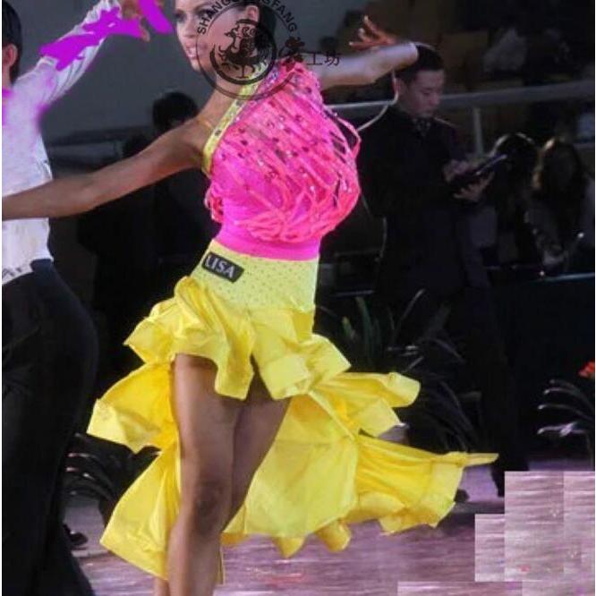 社交ダンス衣装 ラテンダンス衣装 ダンスドレス ラテンドレス ダンス チャチャ タンゴ 衣装 ダンスウエア 競技 高級ドレス ワンピース 衣装 ワンピース ダンスドレス 豪華 社交ダンス 開場ドレス