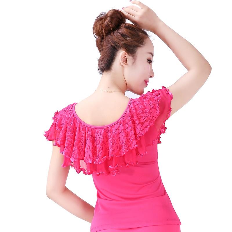 65%OFF【送料無料】 社交ダンス衣装 トップス 大きいサイズ 社交ダンス