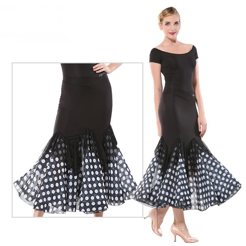 社交ダンス衣装 スカート ひらひらダンスに揺れる軽やかスカート モダンダンススカート ロング丈 ソーシャルダンス フォーマルスカート ステージ衣装 スポーツ ダンス、バレエ フラダンス B9993967721(9205円)
