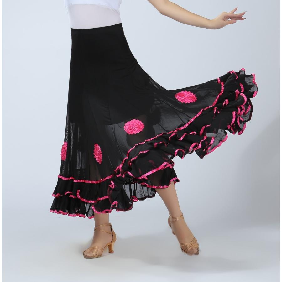最大62 オフ 社交ダンス衣装 スカート モダンダンススカート ロングスカート レディースダンス衣装 安い 社交ダンス 衣装 ステージ衣装 かわいい Materialworldblog Com