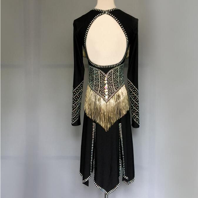 社交ダンス衣装 ラテンダンス衣装 ダンスドレス ラテンドレス ダンス チャチャ タンゴ 衣装 ダンスウエア 競技 高級ドレス ワンピース 衣装 ワンピース ダンスドレス 豪華 社交ダンス 開場ドレス