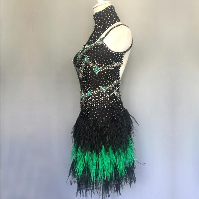 社交ダンス衣装 ラテンダンス衣装 ダンスドレス ラテンドレス ダンス チャチャ タンゴ 衣装 ダンスウエア 競技 高級ドレス ワンピース 衣装 ワンピース ダンスドレス 豪華 社交ダンス 開場ドレス