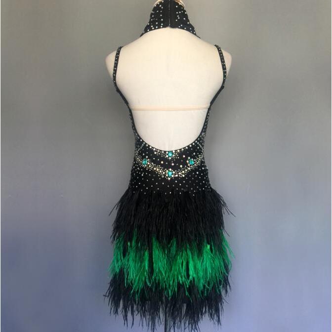 社交ダンス衣装 ラテンダンス衣装 ダンスドレス ラテンドレス ダンス チャチャ タンゴ 衣装 ダンスウエア 競技 高級ドレス ワンピース 衣装 ワンピース ダンスドレス 豪華 社交ダンス 開場ドレス