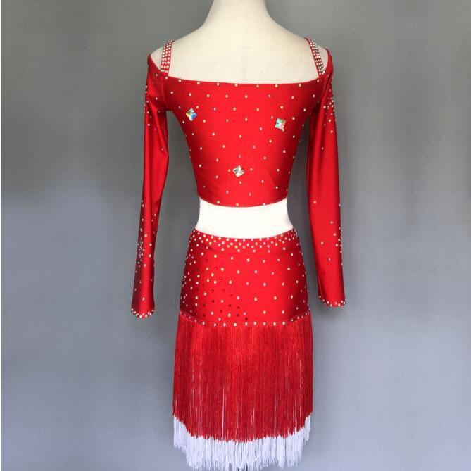 社交ダンス衣装 ラテンダンス衣装 ダンスドレス ラテンドレス ダンス チャチャ タンゴ 衣装 ダンスウエア 競技 高級ドレス ワンピース 衣装 ワンピース ダンスドレス 豪華 社交ダンス 開場ドレス