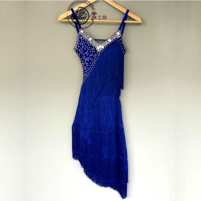 社交ダンスドレス 社交ダンス 衣装 モダンドレス 大きい裾 社交ダンス競技用のドレス ダンスウエア 練習服 競技着 演出用