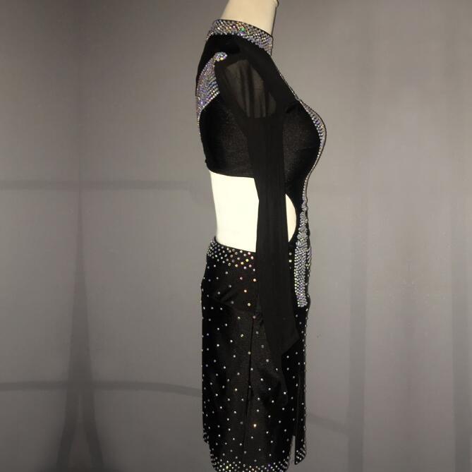 社交ダンス衣装 ラテンダンス衣装 ダンスドレス ラテンドレス ダンス チャチャ タンゴ 衣装 ダンスウエア 競技 高級ドレス ワンピース 衣装 ワンピース ダンスドレス 豪華 社交ダンス 開場ドレス