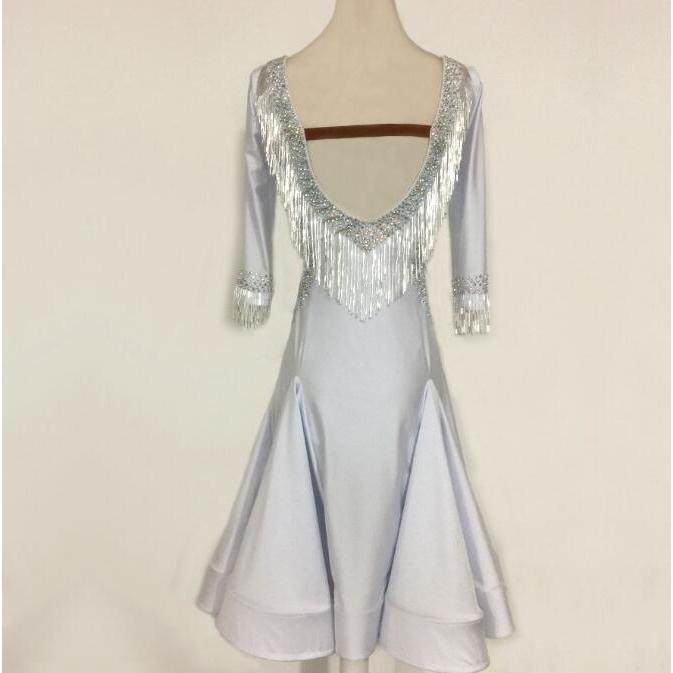 社交ダンスドレス 社交ダンス 衣装 モダンドレス 大きい裾 社交ダンス競技用のドレス ダンスウエア 練習服 競技着 演出用 衣装 社交ダンス 社交ダンスドレス 豪華 開場ドレス ワンピース