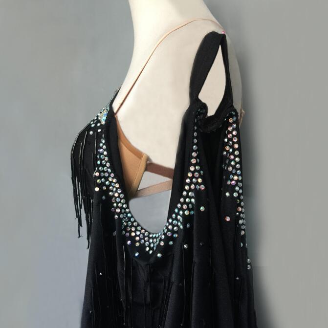 社交ダンス衣装 ラテンダンス衣装 ダンスドレス ラテンドレス チャチャ タンゴ ラテンダンス 衣装 パーティー イベント ラテンドレス ダンス衣装 社交ダンスドレス 社交ダンス 衣装 モダンドレス 大きい裾 社交ダンス競技用のドレス ダンスウエア 練習服 競技着 演出用 EIM1802221251(16601円)