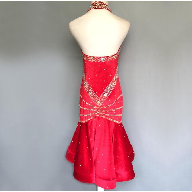 社交ダンスドレス 社交ダンス 衣装 モダンドレス 大きい裾 社交ダンス競技用のドレス ダンスウエア 練習服 競技着 演出用 衣装 社交ダンス 社交ダンスドレス 豪華 開場ドレス ワンピース