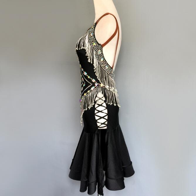 社交ダンス衣装 ラテンダンス衣装 ダンスドレス ラテンドレス チャチャ タンゴ ラテンダンス 衣装 パーティー イベント ラテンドレス ダンス衣装 衣装 ダンスドレス ラテンドレス 豪華 社交ダンス 開場ドレス ワンピース