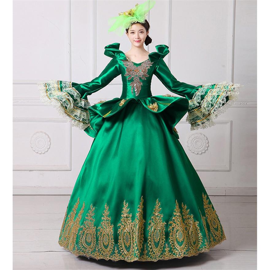 ヨーロッパ パーティードレス ドラマ 劇場 中世貴族風 ブルー 宮廷ドレス 衣装 キラキラ ロイヤルプリンセスドレス 王族服 公演 年会 舞台衣装 姫様 ドレス Gt41 Bigchancenet 通販 Yahoo ショッピング