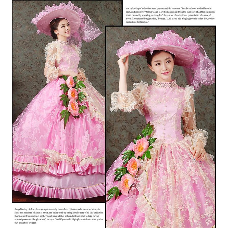 ヨーロッパ パーティードレス ドラマ 劇場 中世貴族風 ブルー 宮廷ドレス 衣装 キラキラ ロイヤルプリンセスドレス 王族服 公演 年会 舞台衣装 姫様 ドレス Gt55 Bigchancenet 通販 Yahoo ショッピング