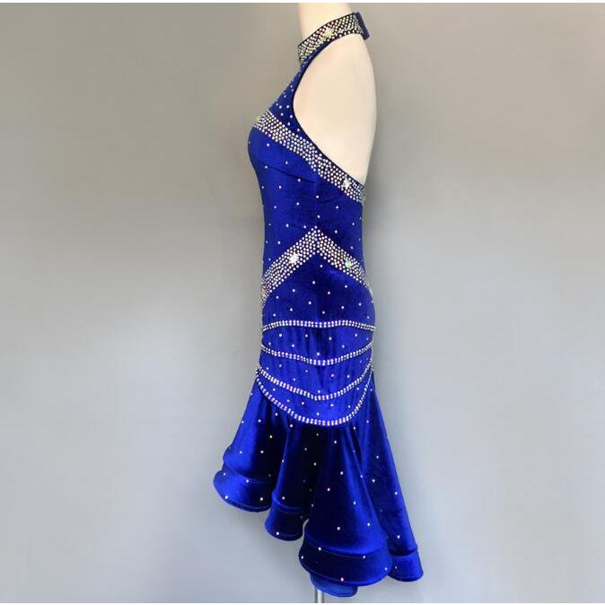 社交ダンスドレス 社交ダンス 衣装 モダンドレス 大きい裾 社交ダンス競技用のドレス ダンスウエア 練習服 競技着 演出用 衣装 社交ダンス 社交ダンスドレス 豪華 開場ドレス ワンピース