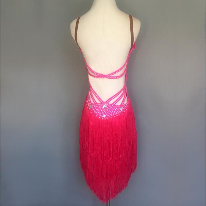 社交ダンスドレス 社交ダンス 衣装 モダンドレス 大きい裾 社交ダンス競技用のドレス ダンスウエア 練習服 競技着 演出用 OCQ1117076537(10290円)