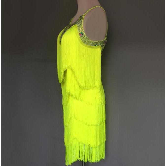 社交ダンス衣装 ラテンダンス衣装 ダンスドレス ラテンドレス ダンス チャチャ タンゴ 衣装 ダンスウエア 競技 高級ドレス ワンピース 衣装 ワンピース ダンスドレス 豪華 社交ダンス 開場ドレス N1155830697(10647円)