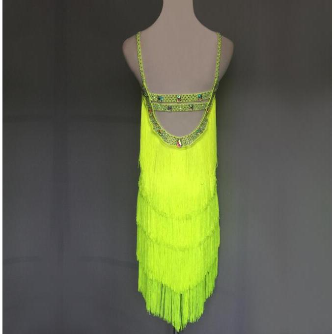 社交ダンス衣装 ラテンダンス衣装 ダンスドレス ラテンドレス ダンス チャチャ タンゴ 衣装 ダンスウエア 競技 高級ドレス ワンピース 衣装 ワンピース ダンスドレス 豪華 社交ダンス 開場ドレス N1155830697(10647円)