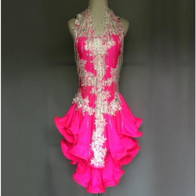 社交ダンス衣装 ラテンダンス衣装 ダンスドレス ラテンドレス チャチャ タンゴ ラテンダンス 衣装 パーティー イベント ラテンドレス ダンス衣装