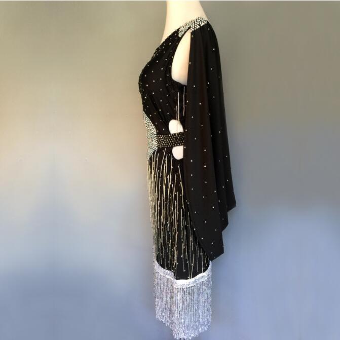 社交ダンスドレス 社交ダンス 衣装 モダンドレス 大きい裾 社交ダンス競技用のドレス ダンスウエア 練習服 競技着 演出用 衣装 社交ダンス 社交ダンスドレス 豪華 開場ドレス ワンピース