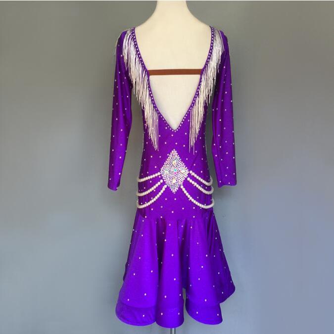 社交ダンス衣装 ラテンダンス衣装 ダンスドレス ラテンドレス ダンス チャチャ タンゴ 衣装 ダンスウエア 競技 高級ドレス ワンピース 衣装 ワンピース ダンスドレス 豪華 社交ダンス 開場ドレス