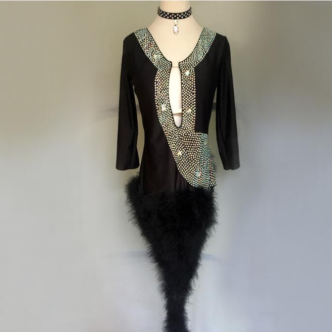 社交ダンス衣装 ラテンダンス衣装 ダンスドレス ラテンドレス ダンス チャチャ タンゴ 衣装 ダンスウエア 競技 高級ドレス ワンピース