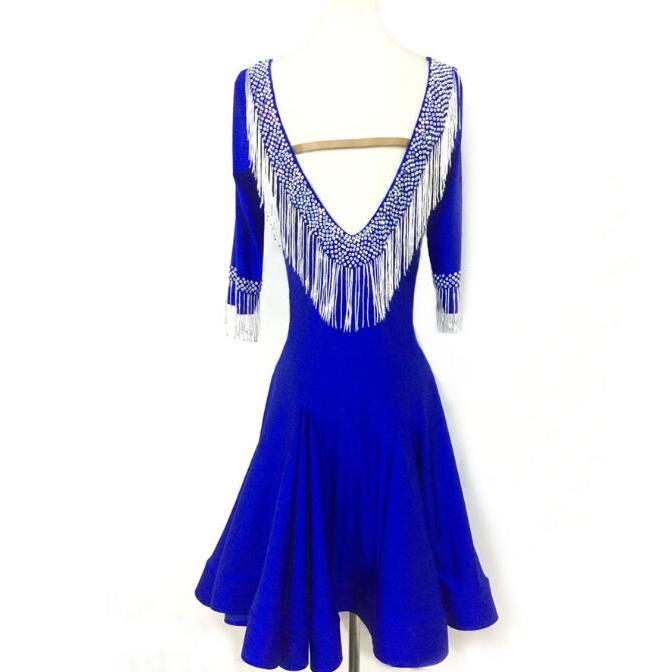 社交ダンス衣装 ラテンダンス衣装 ダンスドレス ラテンドレス ダンス チャチャ タンゴ 衣装 ダンスウエア 競技 高級ドレス ワンピース 衣装 ワンピース ダンスドレス 豪華 社交ダンス 開場ドレス