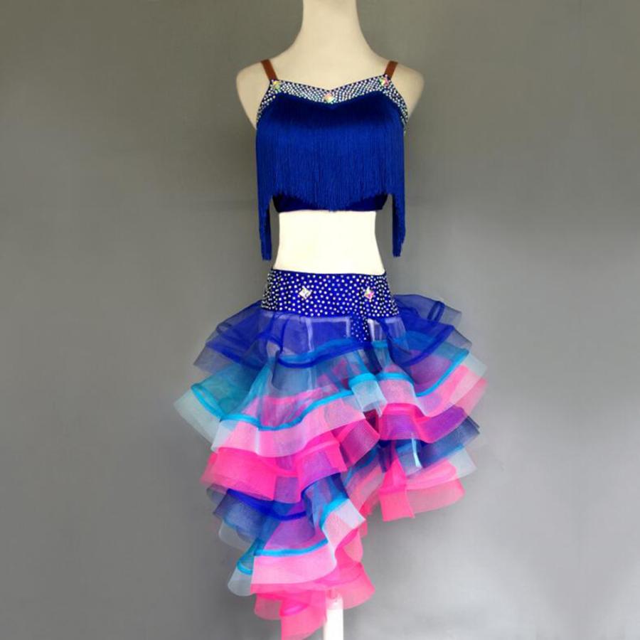 社交ダンスドレス 社交ダンス 衣装 モダンドレス 大きい裾 社交ダンス競技用のドレス ダンスウエア 練習服 競技着 演出用 衣装 社交ダンス 社交ダンスドレス 豪華 開場ドレス ワンピース