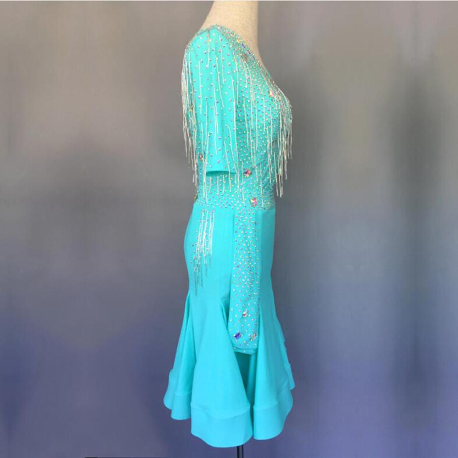 社交ダンスドレス 社交ダンス 衣装 モダンドレス 大きい裾 社交ダンス競技用のドレス ダンスウエア 練習服 競技着 演出用 衣装 社交ダンス 社交ダンスドレス 豪華 開場ドレス ワンピース